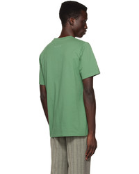 MM6 MAISON MARGIELA Green Printed T Shirt