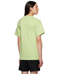 Noah Green Printed T Shirt