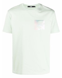 Karl Lagerfeld Iridescent Logo T Shirt