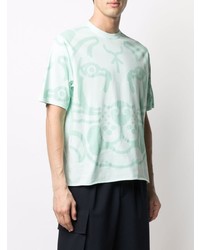 Kenzo K Tiger Print Oversized T Shirt