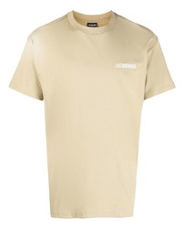 Jacquemus Le T Shirt Logo Print T Shirt