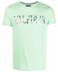 Tommy Hilfiger Logo Floral Organic Cotton T Shirt