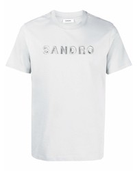 Sandro Logo Print T Shirt