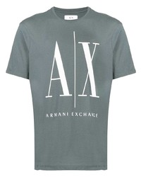 Armani Exchange Logo Print T Shirt