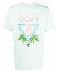 Casablanca Ping Pong Print T Shirt
