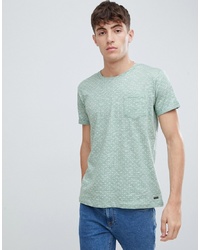 Esprit Pique T Shirt With All Over Print