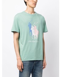 Polo Ralph Lauren Polo Pony Print Cotton T Shirt