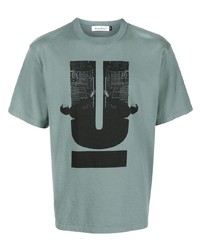 UNDERCOVE R Logo Print T Shirt
