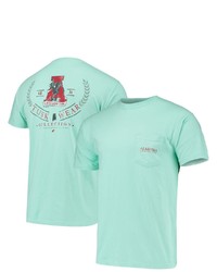 TUSKWEA R Mint Green Alabama Crimson Tide Logo Arch Comfort Colors T Shirt At Nordstrom