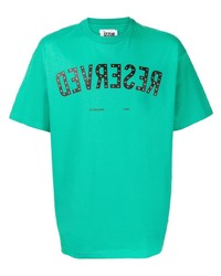 Izzue Reversed Print Detail T Shirt