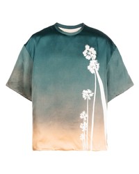 Jil Sander Sunrise Motif T Shirt