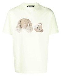 Palm Angels Teddy Bear Cotton T Shirt