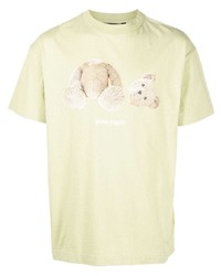 Palm Angels Teddy Bear Cotton T Shirt