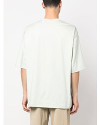 Lanvin White Graphic Print Short Sleeve T Shirt