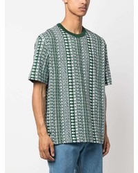 Lacoste X Netflix Logo Print Cotton T Shirt