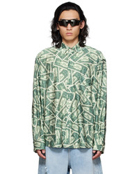 Vetements Green Million Dollar Shirt
