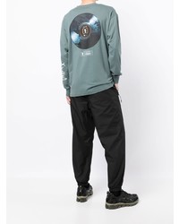 AAPE BY A BATHING APE Aape By A Bathing Ape Logo Print Long Sleeve T Shirt