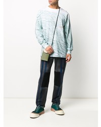 Eckhaus Latta Crease Print T Shirt