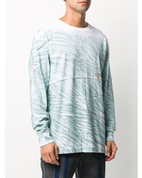 Eckhaus Latta Crease Print T Shirt