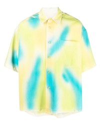 Bonsai Abstract Print Short Sleeve Shirt
