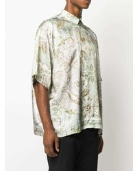 Givenchy Astral Print Short Sleeve Shirt