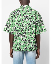 DSQUARED2 Leaf Print Shirt
