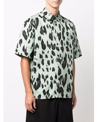 MSGM Leopard Print Shirt