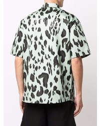 MSGM Leopard Print Shirt