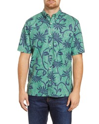 Reyn Spooner Polynesian Pareau Classic Fit Short Sleeve Shirt