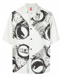 Oamc Short Sleeve Print Shirt
