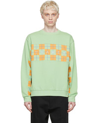 Thames MMXX Green Cotton Sweater