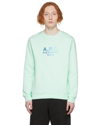 A.P.C. Green Paolo Sweatshirt