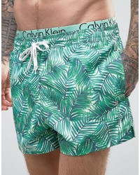 Calvin Klein Ck Print Swim Shorts