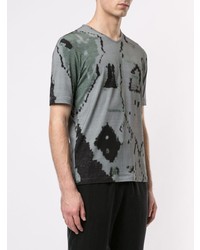 Giorgio Armani Abstract Print T Shirt