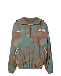 Mint Print Windbreaker