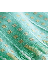 Mint And Olive Woven Scarf