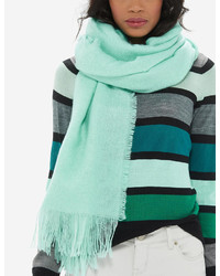 The Limited Colorful Blanket Scarf