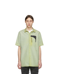 1017 Alyx 9Sm Green Framis Motif Shirt