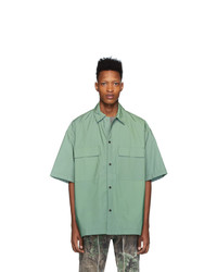 Fear Of God Green Nylon Oversized Shirt