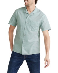 Madewell Linen Cotton Easy Camp Shirt