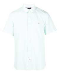Tommy Hilfiger Logo Embroidered Short Sleeve Shirt
