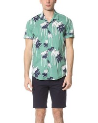 Scotch & Soda Short Sleeve Hawaiian Shirt