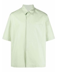 Jil Sander Short Sleeved Cotton Shirt