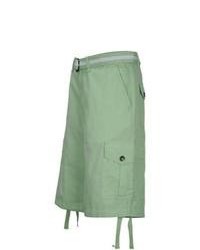 Southpole Belted Ripstop Cargo Shorts Mint Green