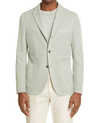 Boglioli K Cotton Silk Sport Coat In Grey 0831 At Nordstrom