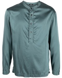 Tom Ford Half Button Silk Shirt