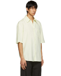 Lemaire Yellow Silk Shirt