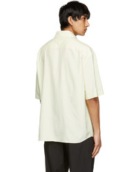 Lemaire Yellow Silk Shirt
