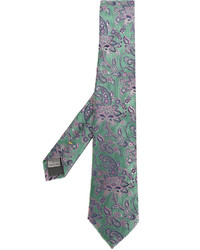 Canali Patterned Tie