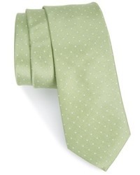 Nordstrom Shop Hartwell Dot Silk Skinny Tie